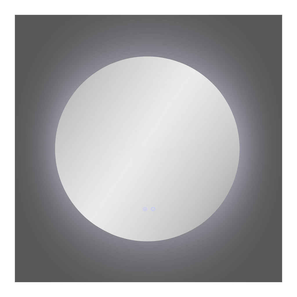 Kiama Spiegel - Spiegel met LED, anti-condens en 3 lichtstanden, ø80 cm
