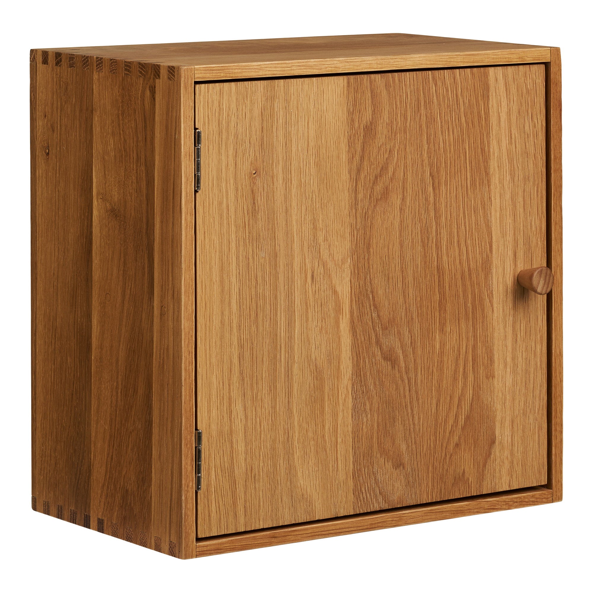 Townsville Wandplank met Deur - Eikenhout 18x30x30 cm