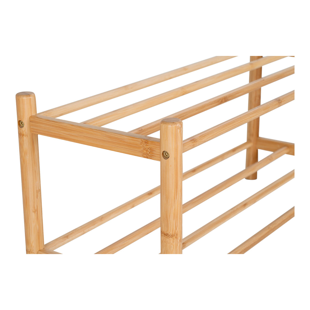Manaus Schoenenrek - Schoenenrek, bamboe, naturel 70x27x33 cm