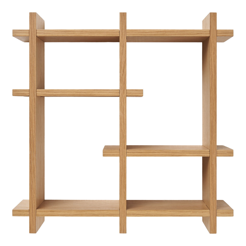 Olsberg Wandplank - Eikenfineer, naturel 40x12x40 cm