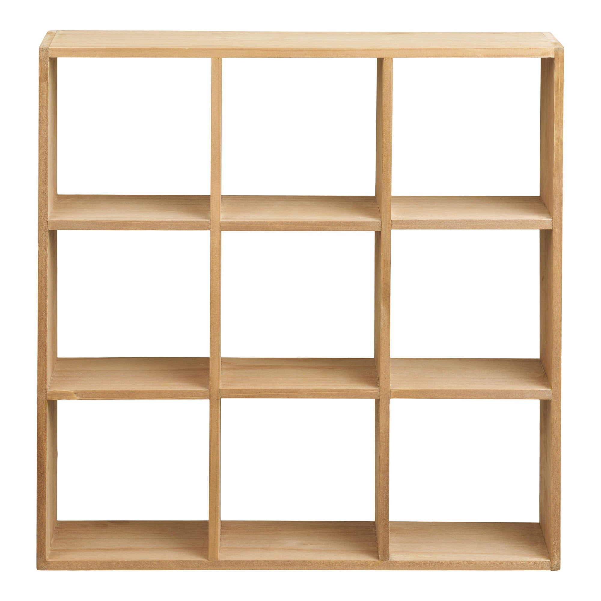 Moss Wandplank - Grenenhout, naturel 46x10x46 cm