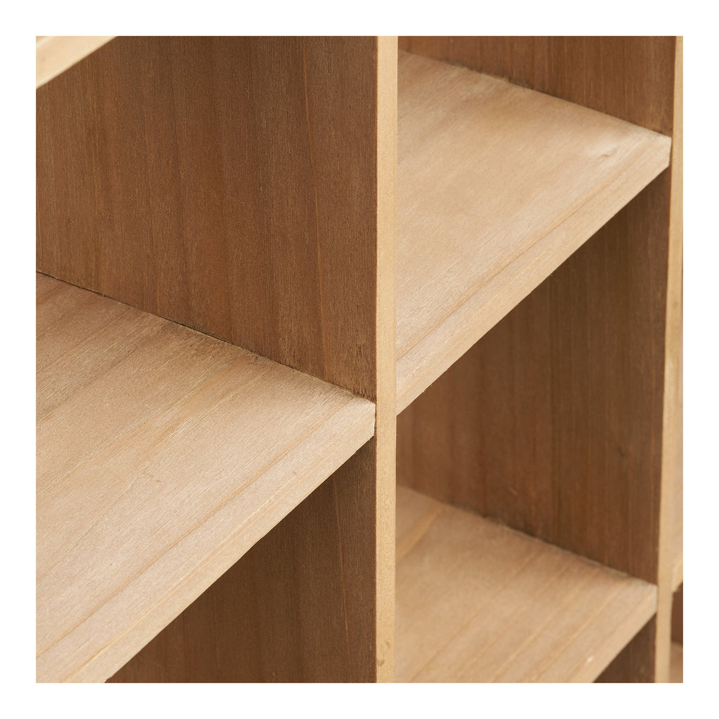Moss Wandplank - Grenenhout, naturel 46x10x46 cm
