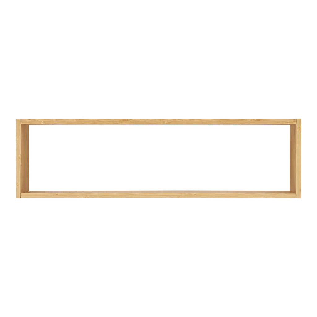 Ember Wandplank - Bamboe, naturel 70x15x19,5 cm