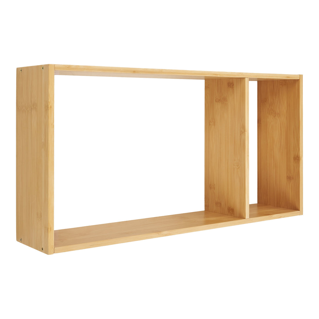 Ember Wandplank - Bamboe, naturel 70x15x35,5 cm