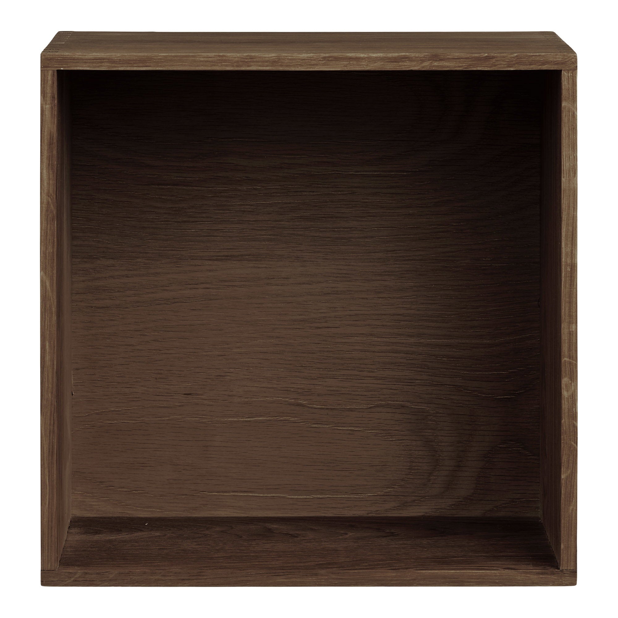 Townsville Wandplank - Wandplank, eikenhout, donkerbruin 30x18x30 cm