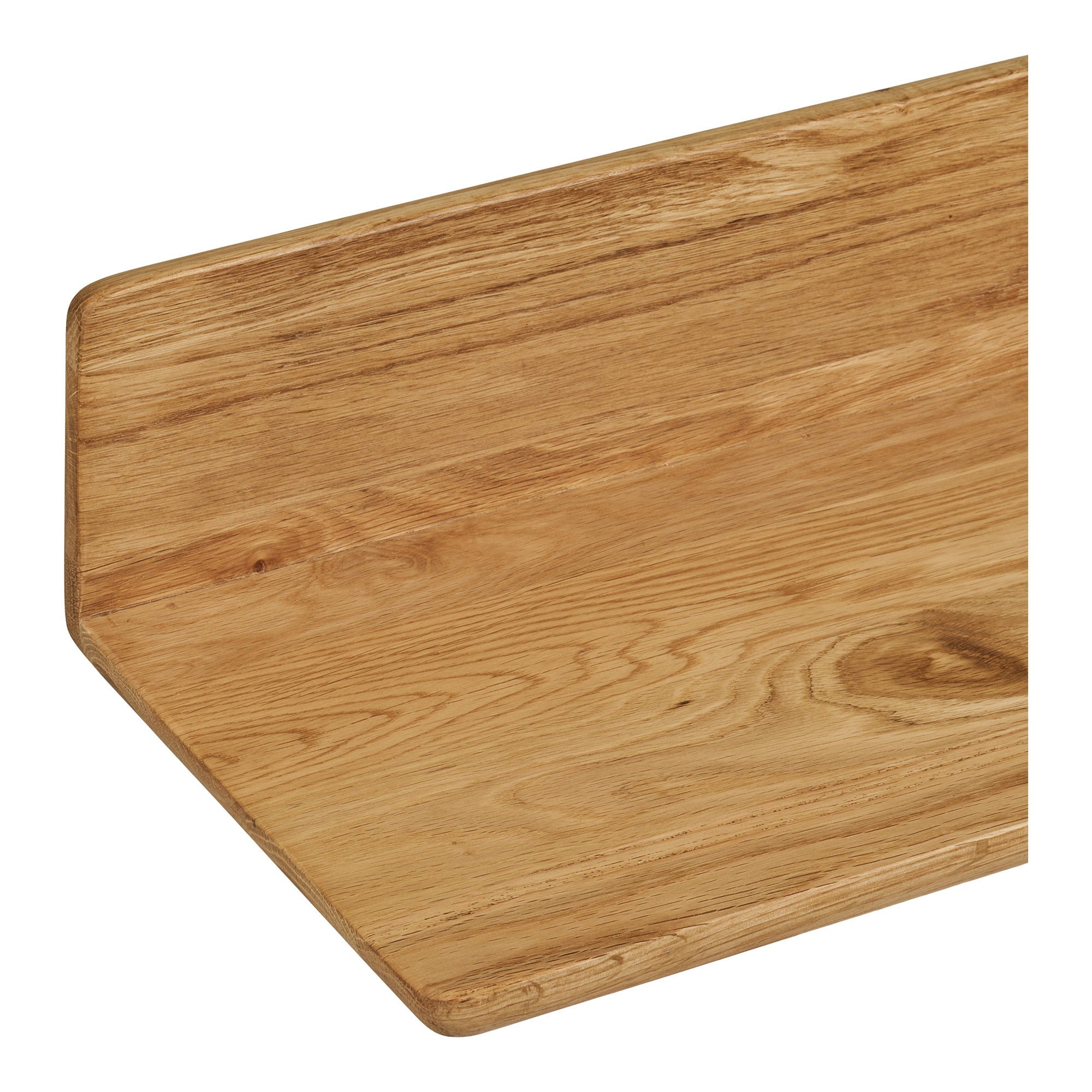 Salina Wandplank - Wandplank, eikenhout, 60x22x12 cm