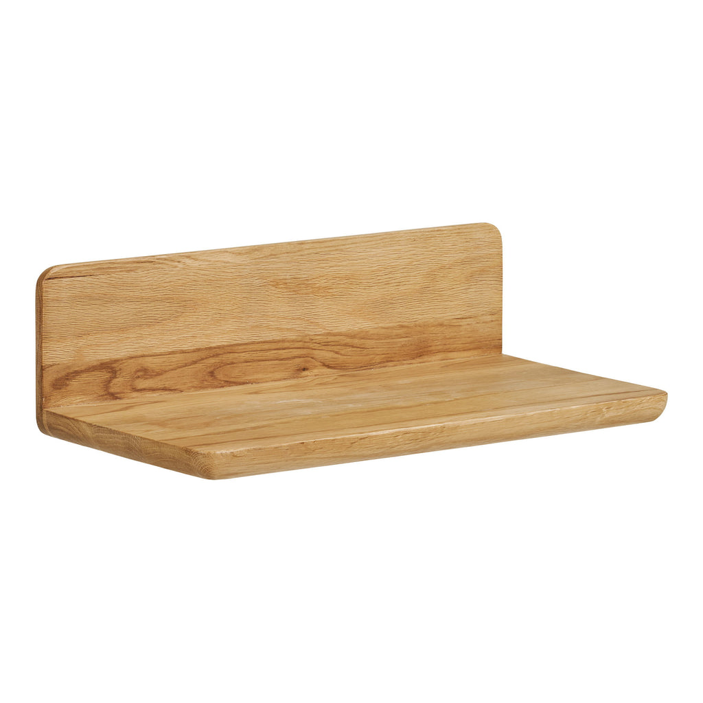 Salina Wandplank - Wandplank, eikenhout, 40x22x12 cm