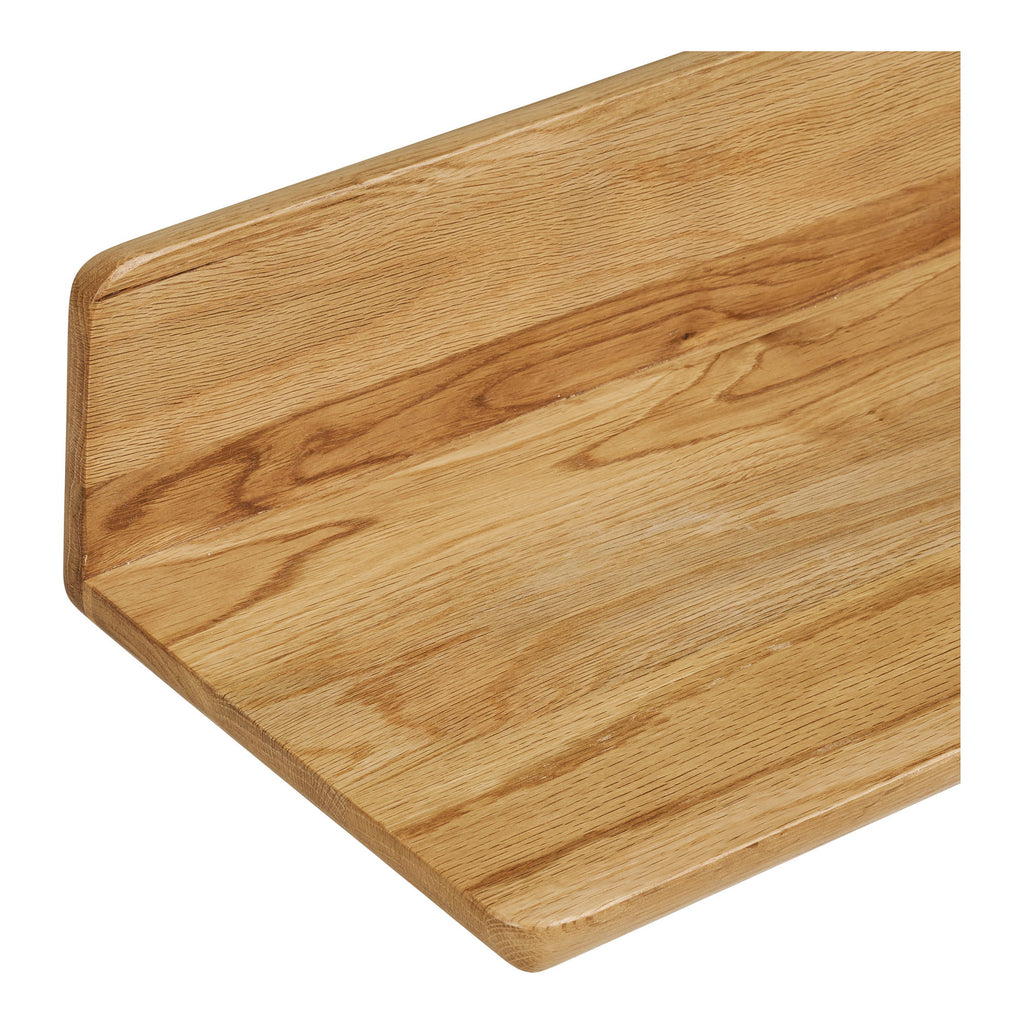 Salina Wandplank - Wandplank, eikenhout, 40x22x12 cm