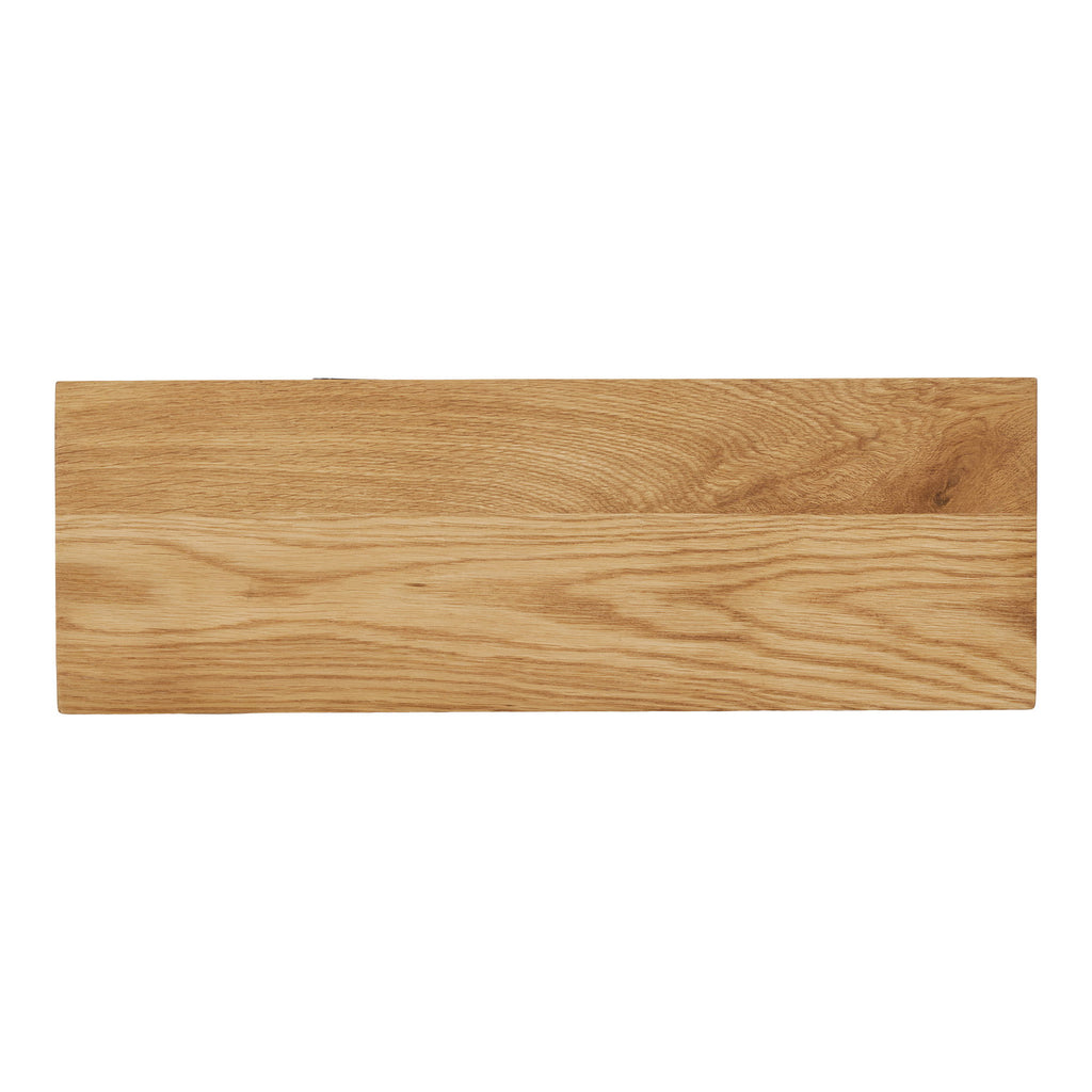 Calcata Wandplank - Wandplank, eikenhout, 42,5x14,5 cm
