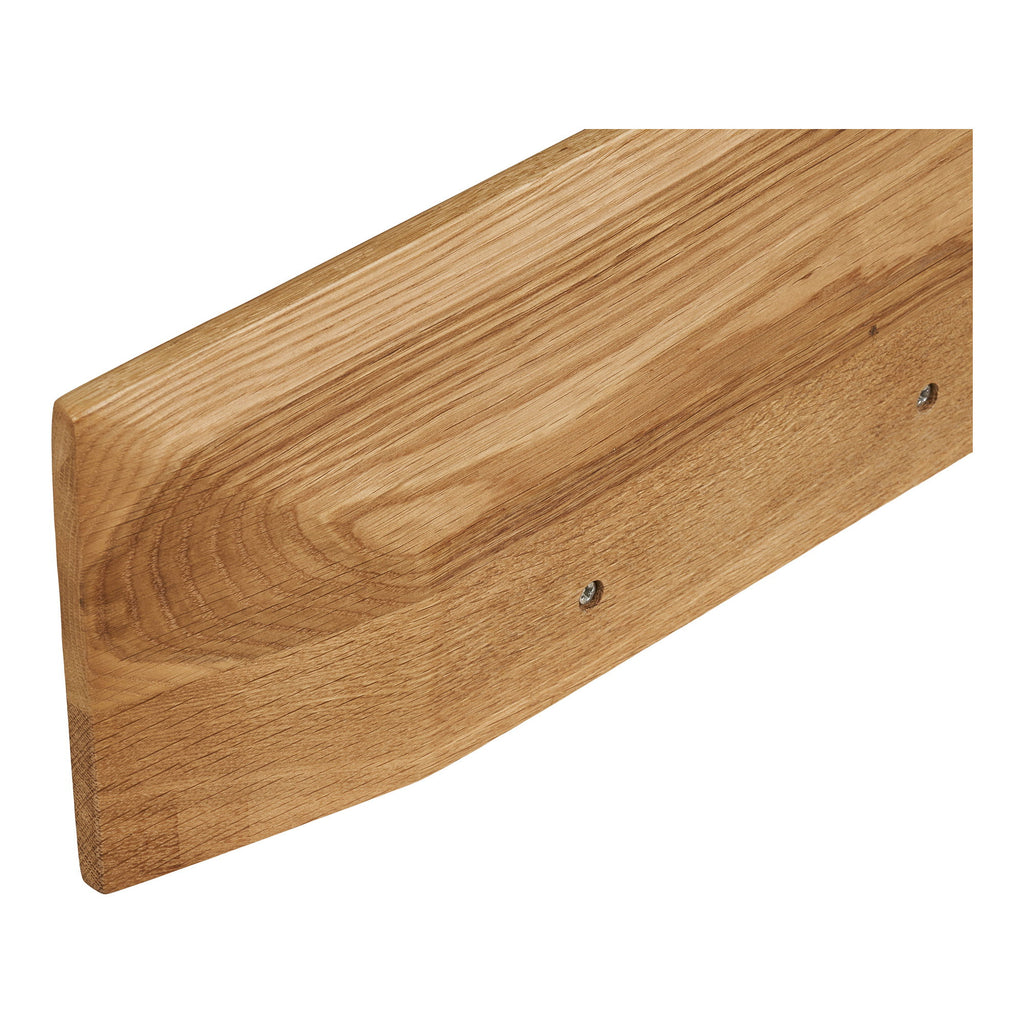 Calcata Wandplank - Wandplank, eikenhout, 42,5x14,5 cm