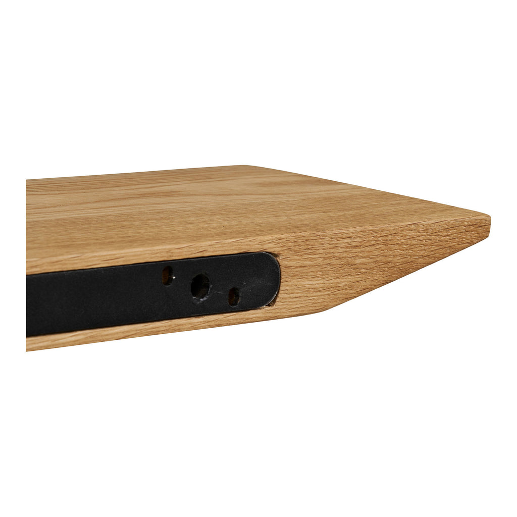 Calcata Wandplank - Wandplank, eikenhout, 42,5x14,5 cm