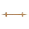 Calcata Wandplank - Wandplank, eikenhout, 110x22x18,5 cm