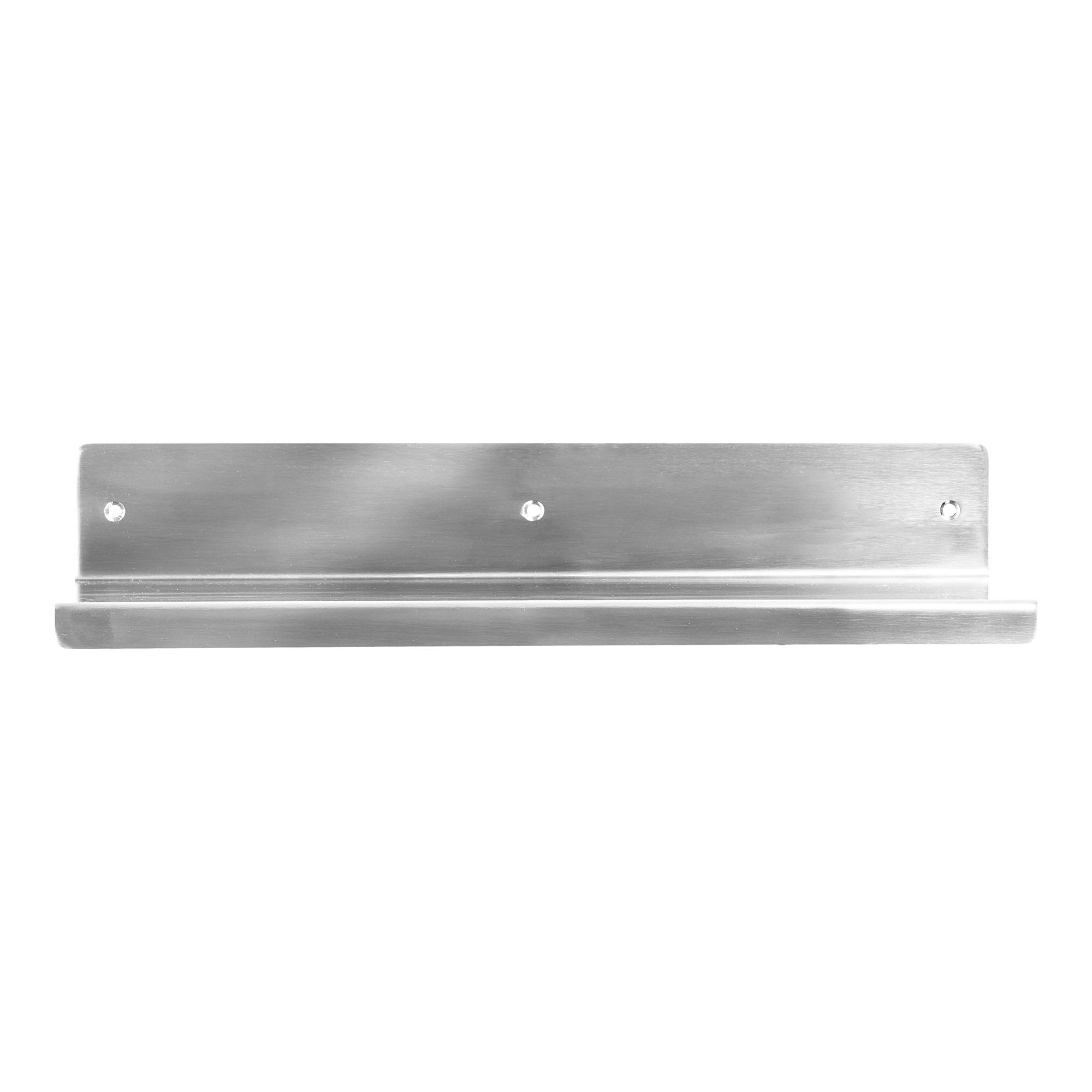 Nagoya Wandplank - Wandplank, roestvrij staal 15x40x8 cm