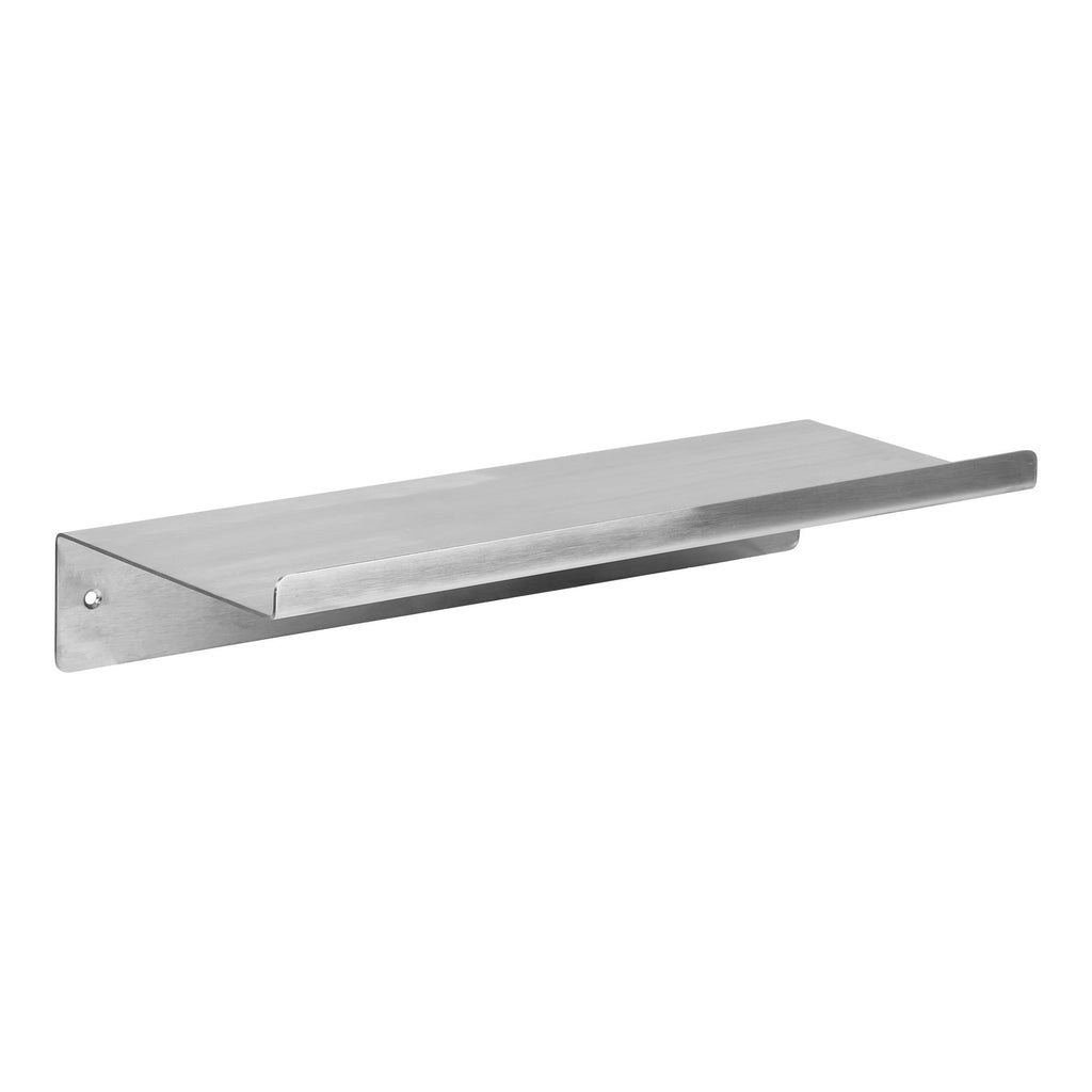 Nagoya Wandplank - Wandplank, roestvrij staal 15x40x8 cm