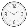 Biel Wandklok - Zwart/wit, stil uurwerk Ø51 cm