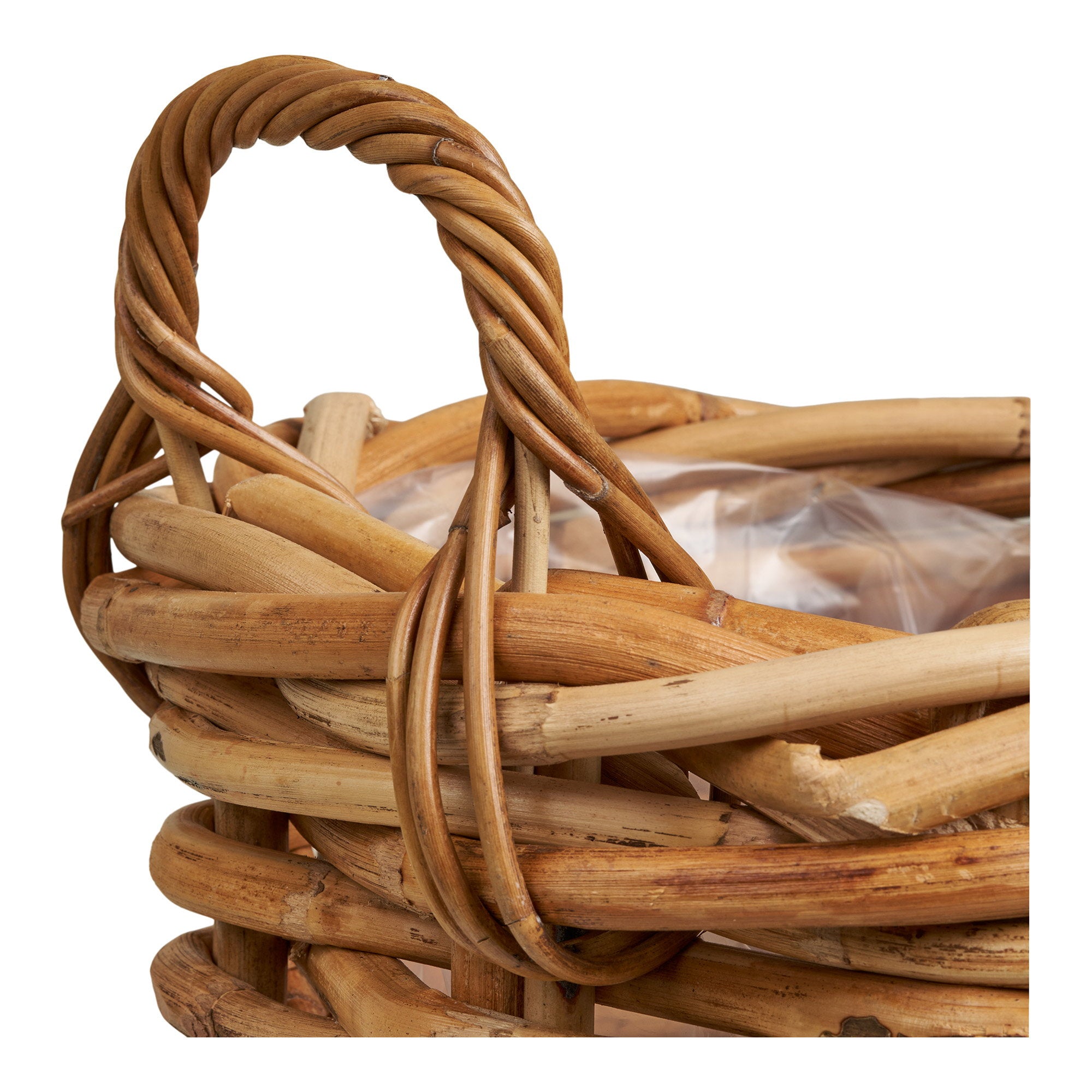 Burton Manden - Manden, kubu rotan, naturel, set van 3