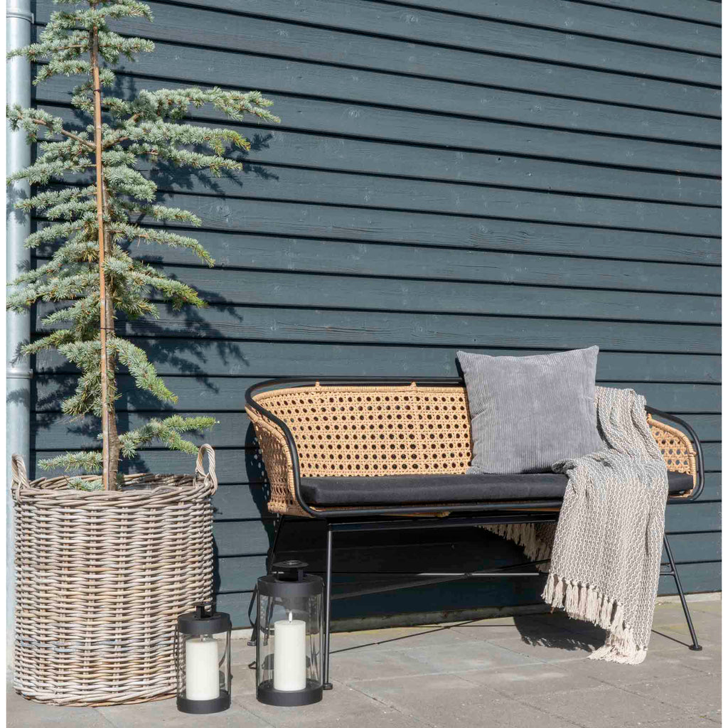 Caor Manden - Manden, kubu rotan, naturel, set van 4