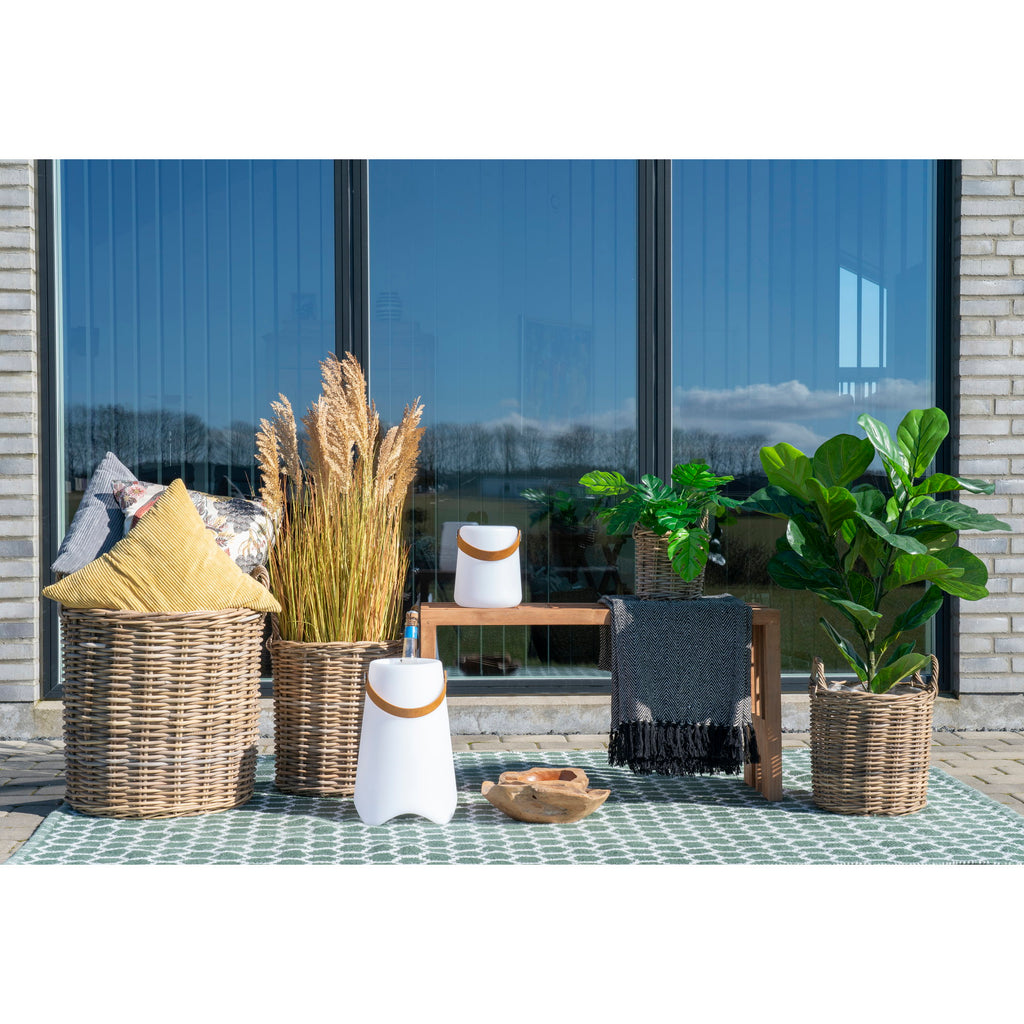 Caor Manden - Manden, kubu rotan, naturel, set van 4