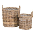 Gili Manden - Manden, kubu rotan, naturel, set van 2