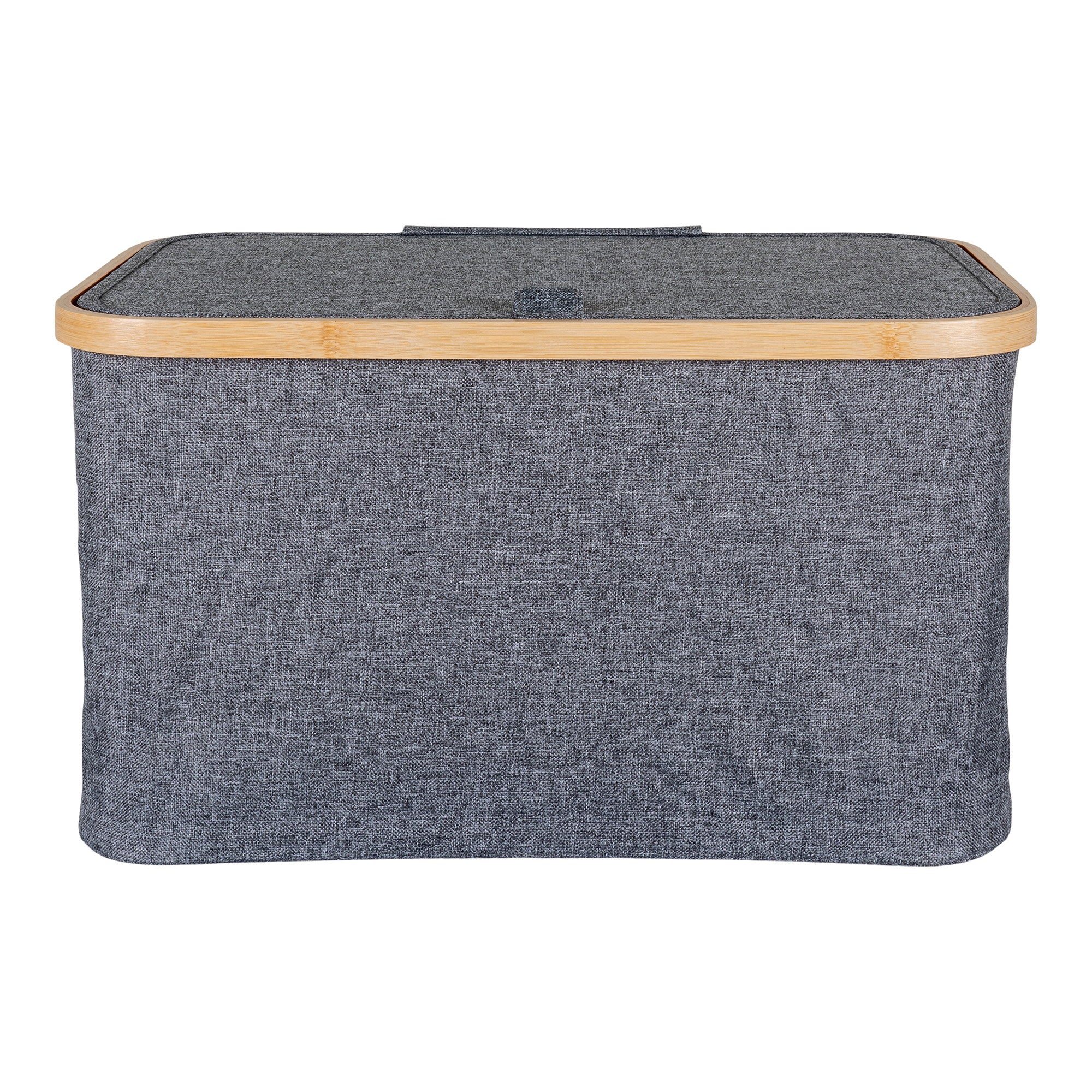 Noto Mand - Mand, bamboe/textiel, donkergrijs 30x45x25 cm