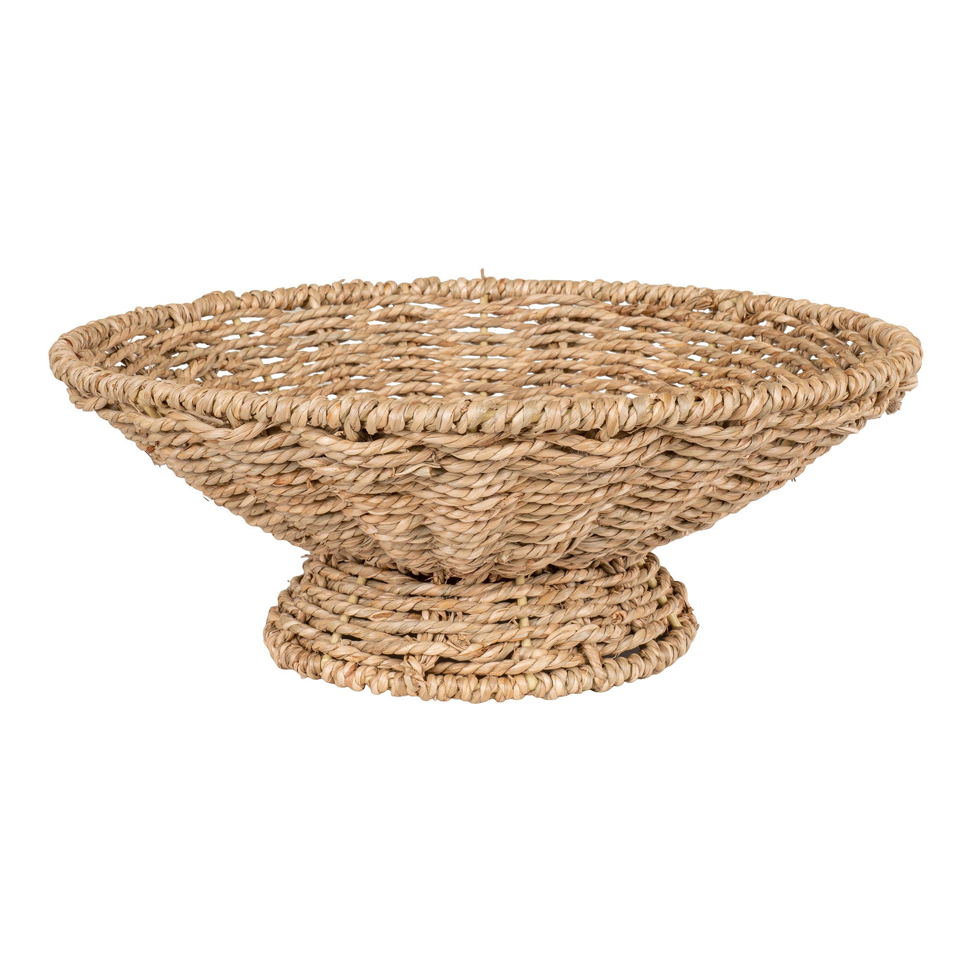 Pruna Serveerblad - Zeegras, naturel Ø30x11 cm