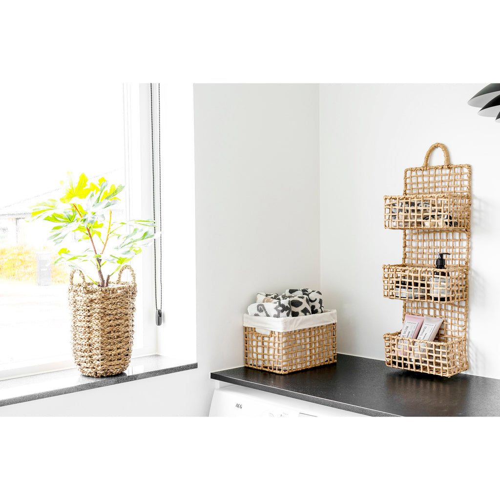 Sines Wandplank - Wandplank, papier, naturel 25x15x70 cm