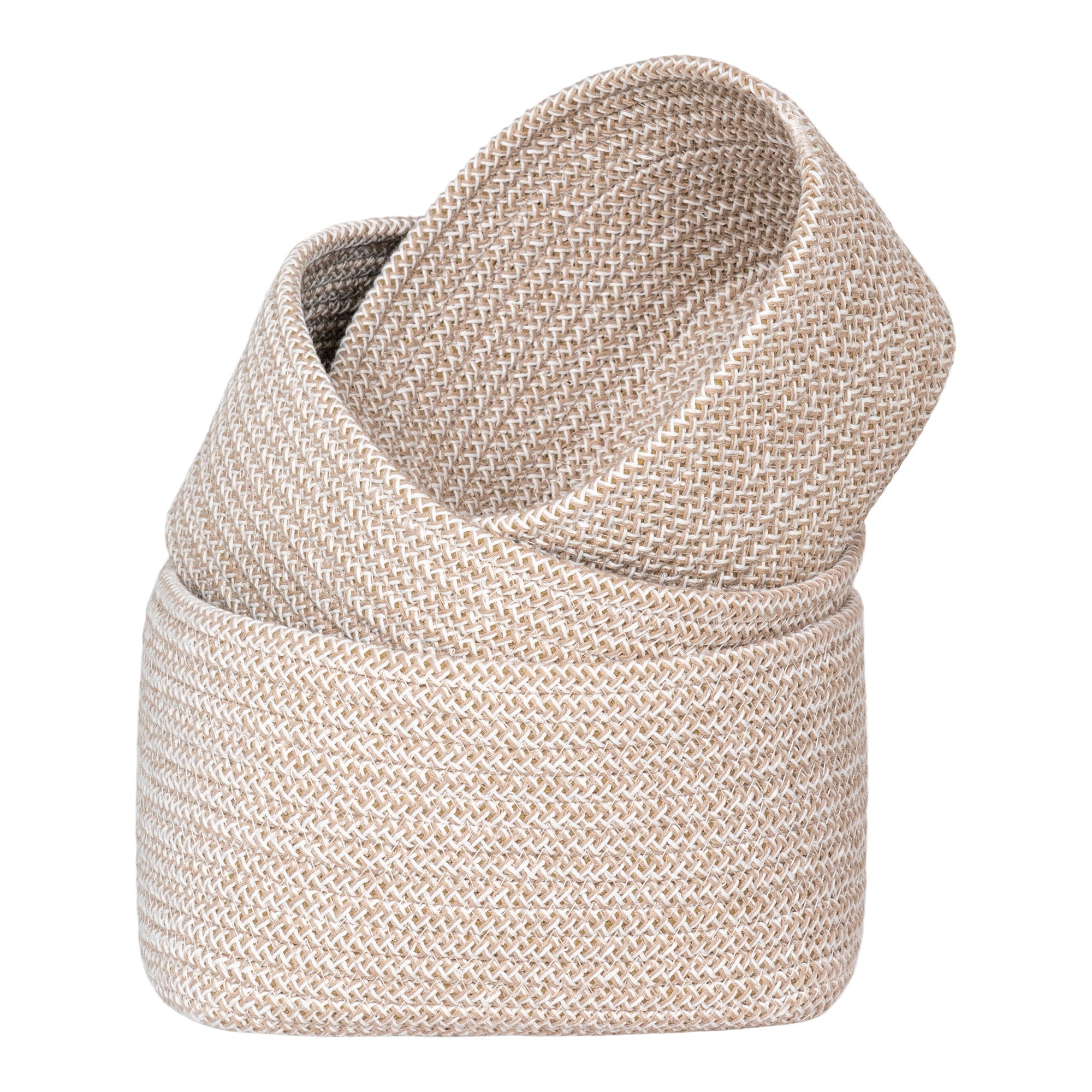 Cadima Manden - Manden, katoen, beige, set van 3