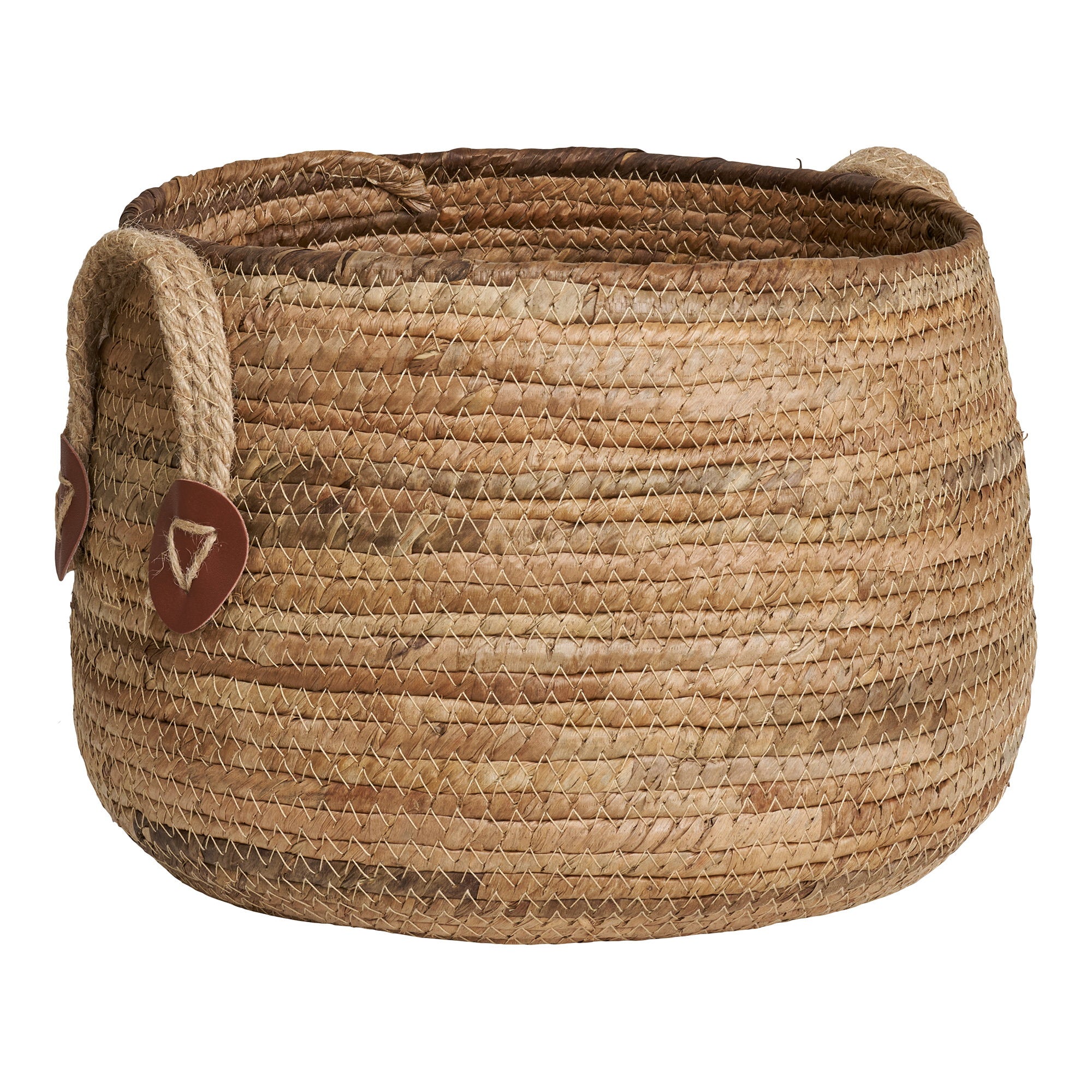 Aosta Manden - Bananenblad, naturel (set van 2)