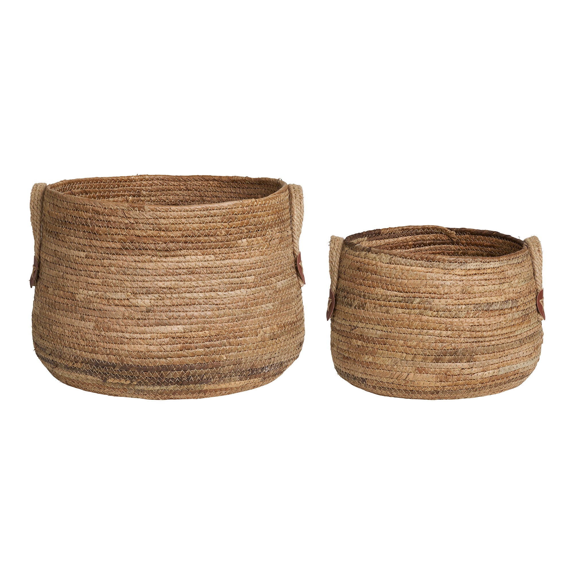 Aosta Manden - Bananenblad, naturel (set van 2)