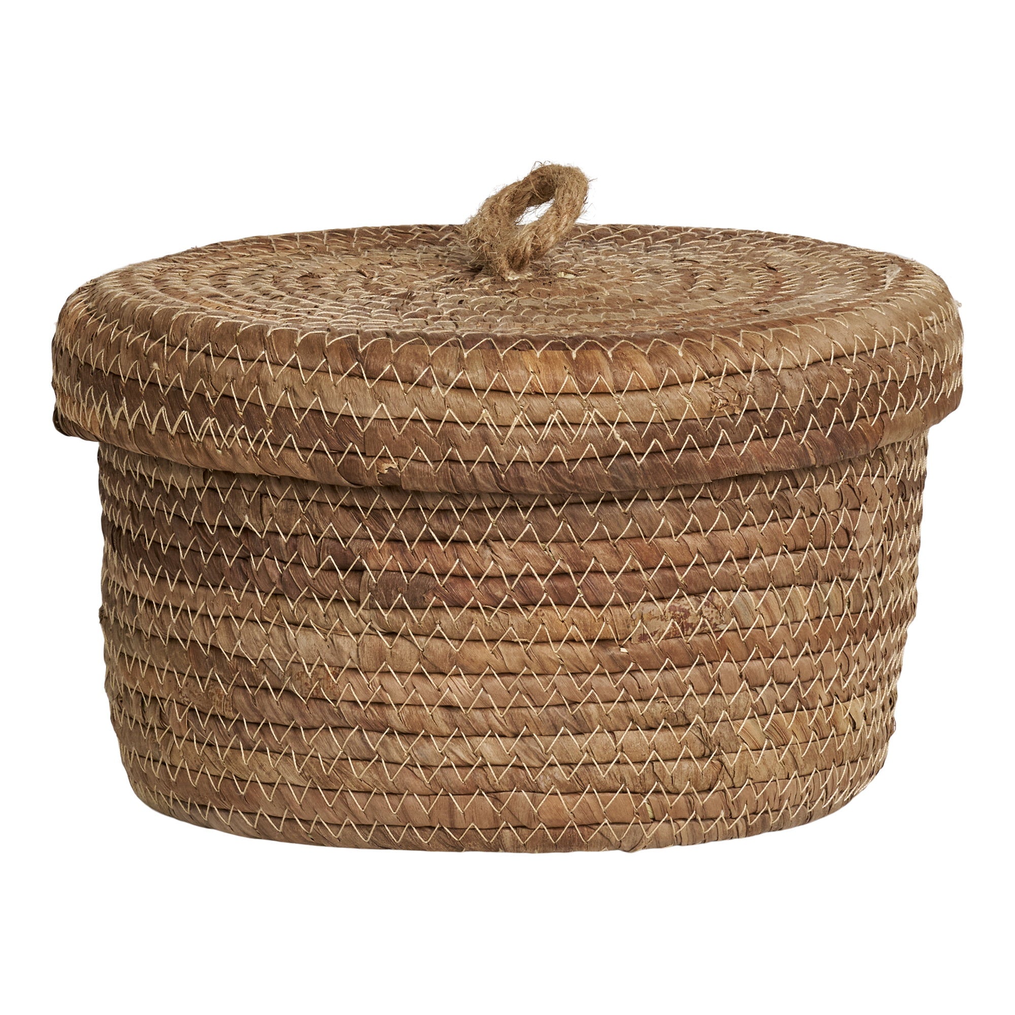 Desio Manden - Bananenblad, naturel (set van 2)