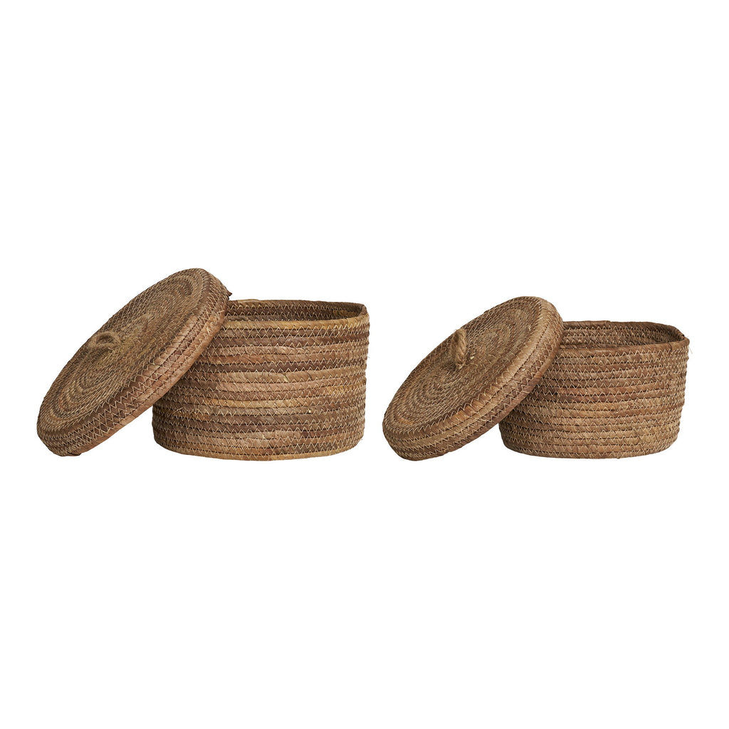 Desio Manden - Bananenblad, naturel (set van 2)