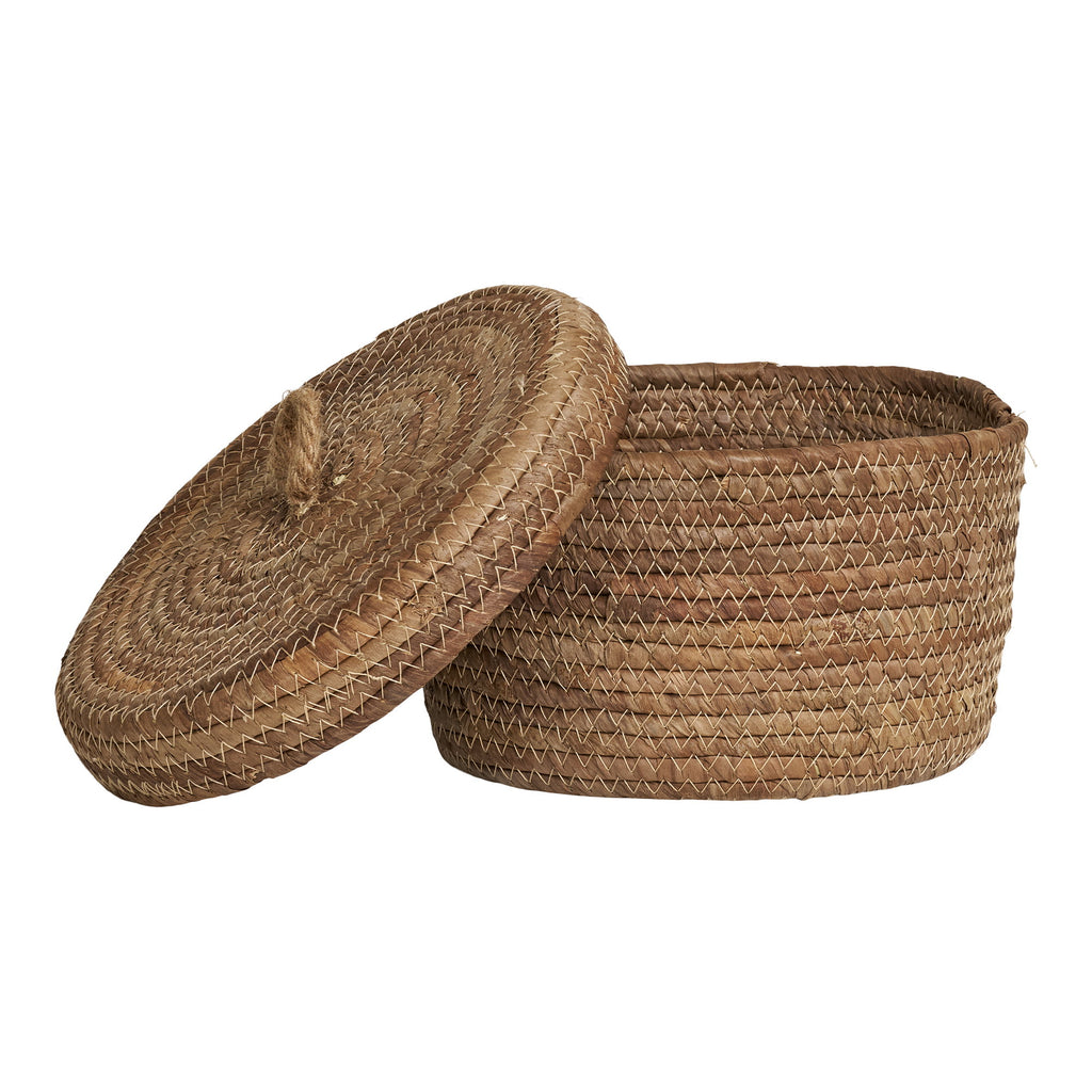 Desio Manden - Bananenblad, naturel (set van 2)