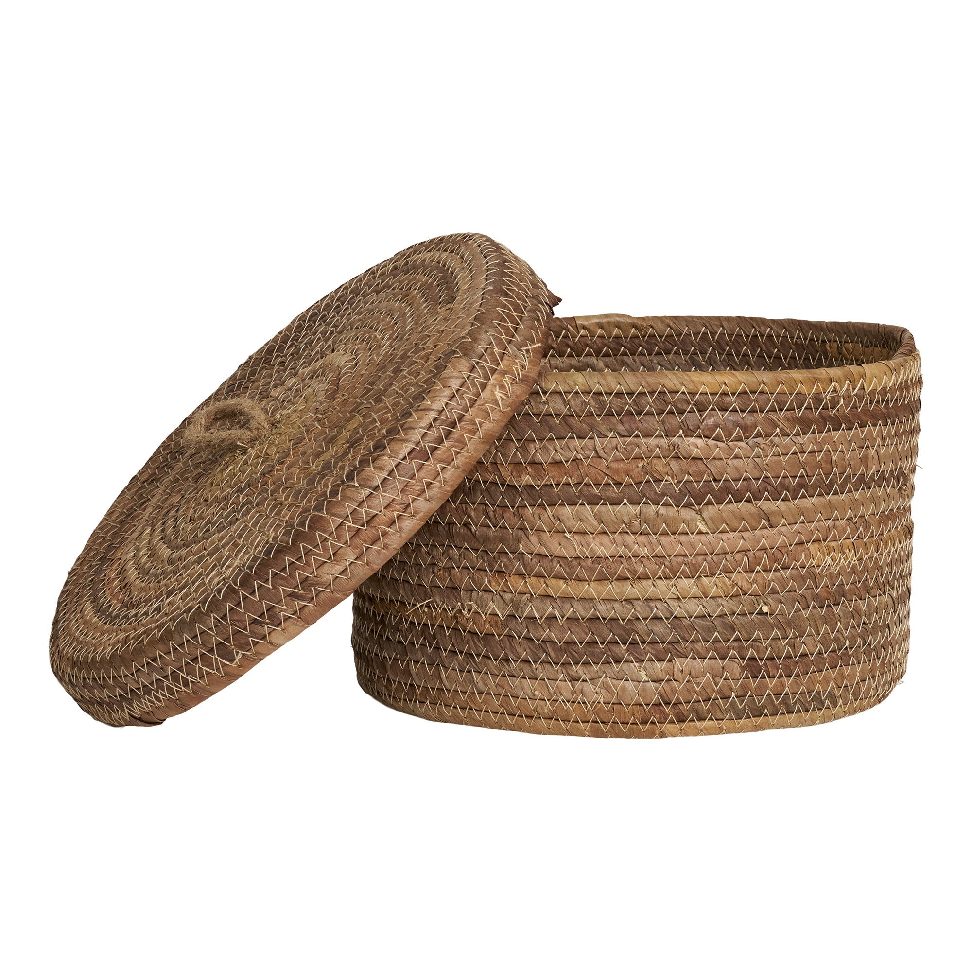 Desio Manden - Bananenblad, naturel (set van 2)