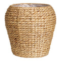 Denia Mand - Mand, waterhyacint, naturel, ø34,5x34,5 cm