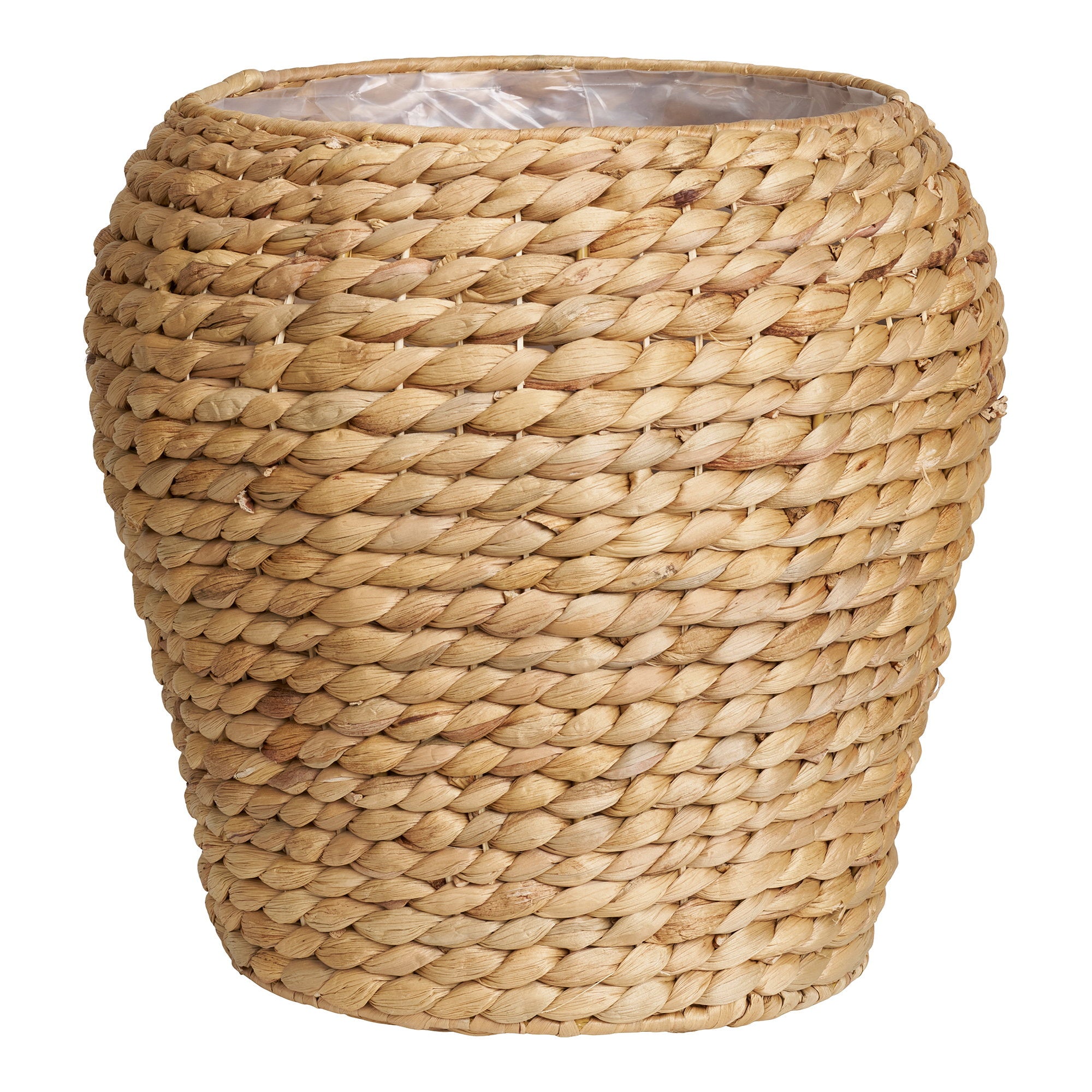 Denia Mand - Mand, waterhyacint, naturel, ø34,5x34,5 cm