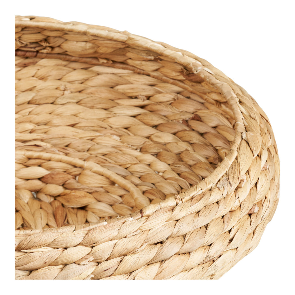 Frellesvig Dienblad - Waterhyacint, naturel Ø38x12,5 cm