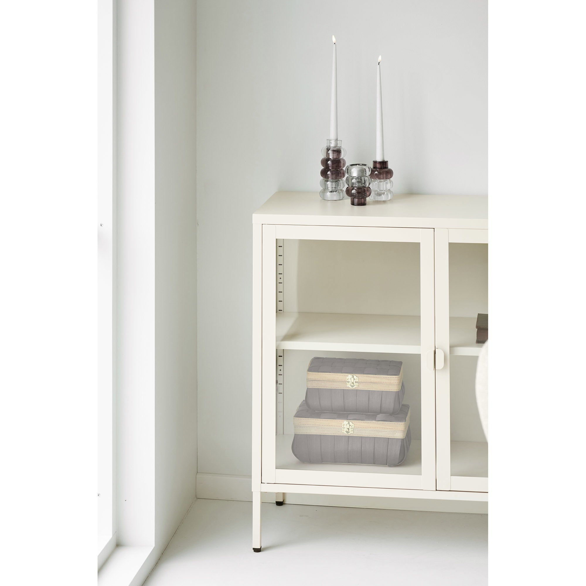 Medan Manden - Manden, houtlook, bruin, set van 2