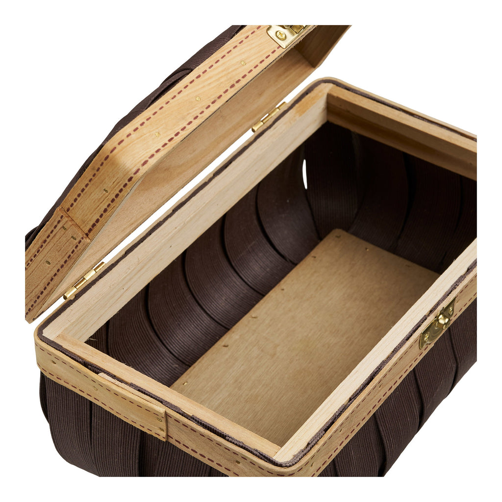 Medan Manden - Manden, houtlook, bruin, set van 2