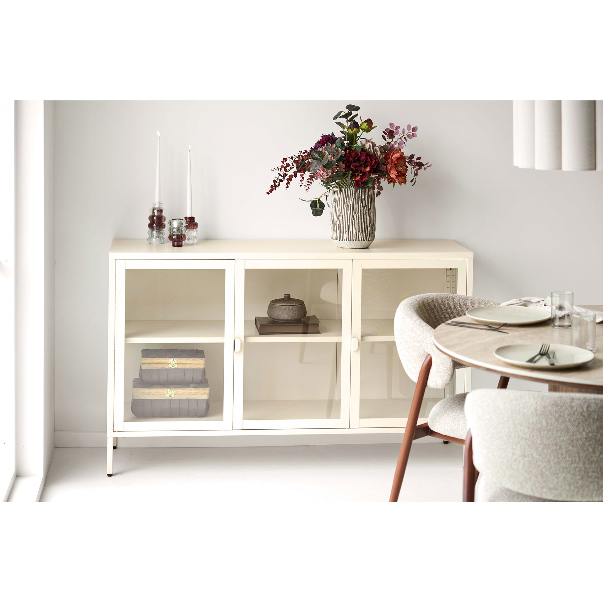 Medan Manden - Manden, houtlook, bruin, set van 2