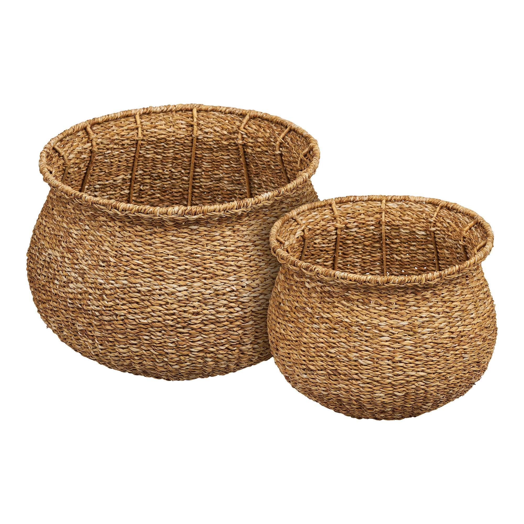 Eden Manden - Manden, zeegras, naturel, set van 2
