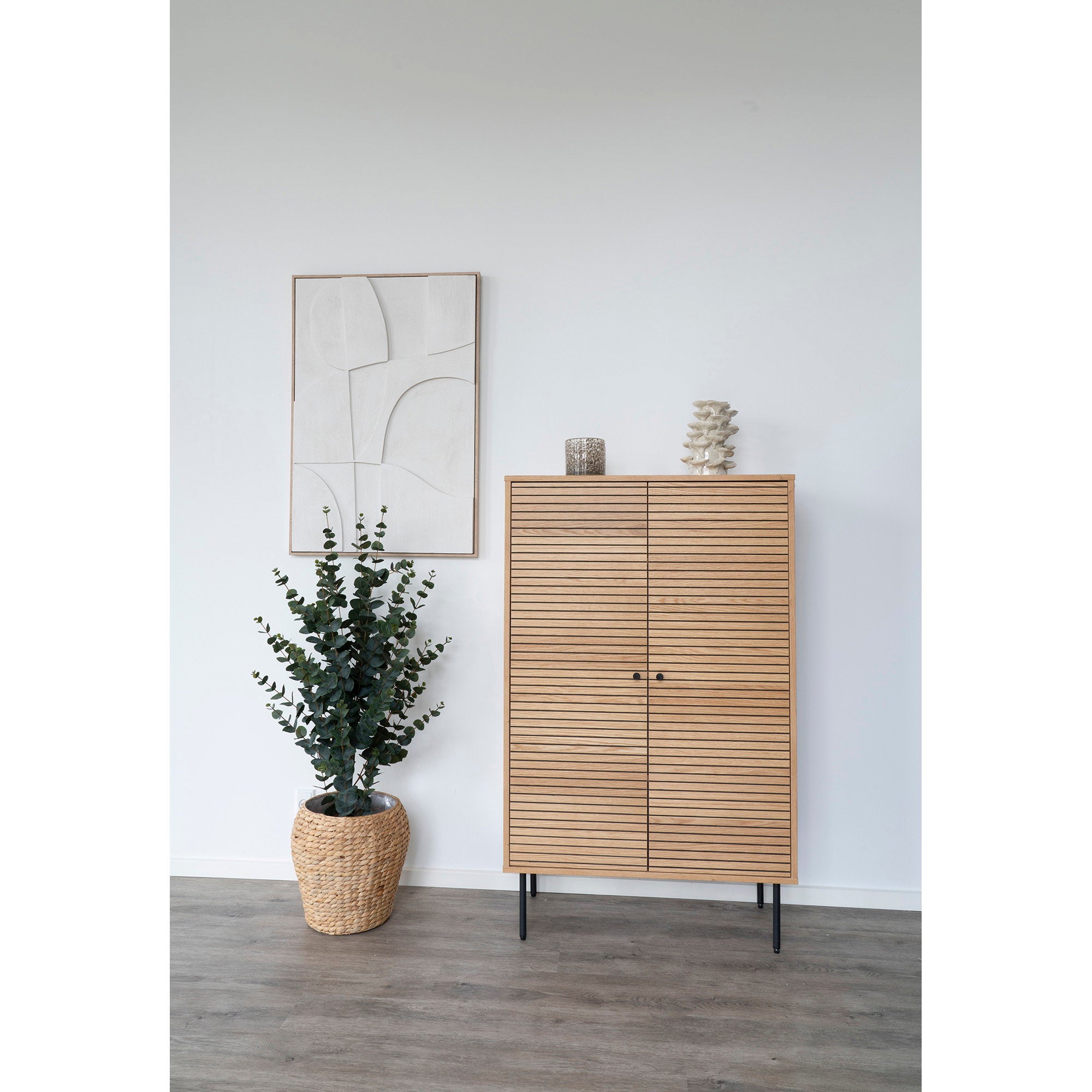 Decoratieobject - Keramiek, beige 18x15x24 cm