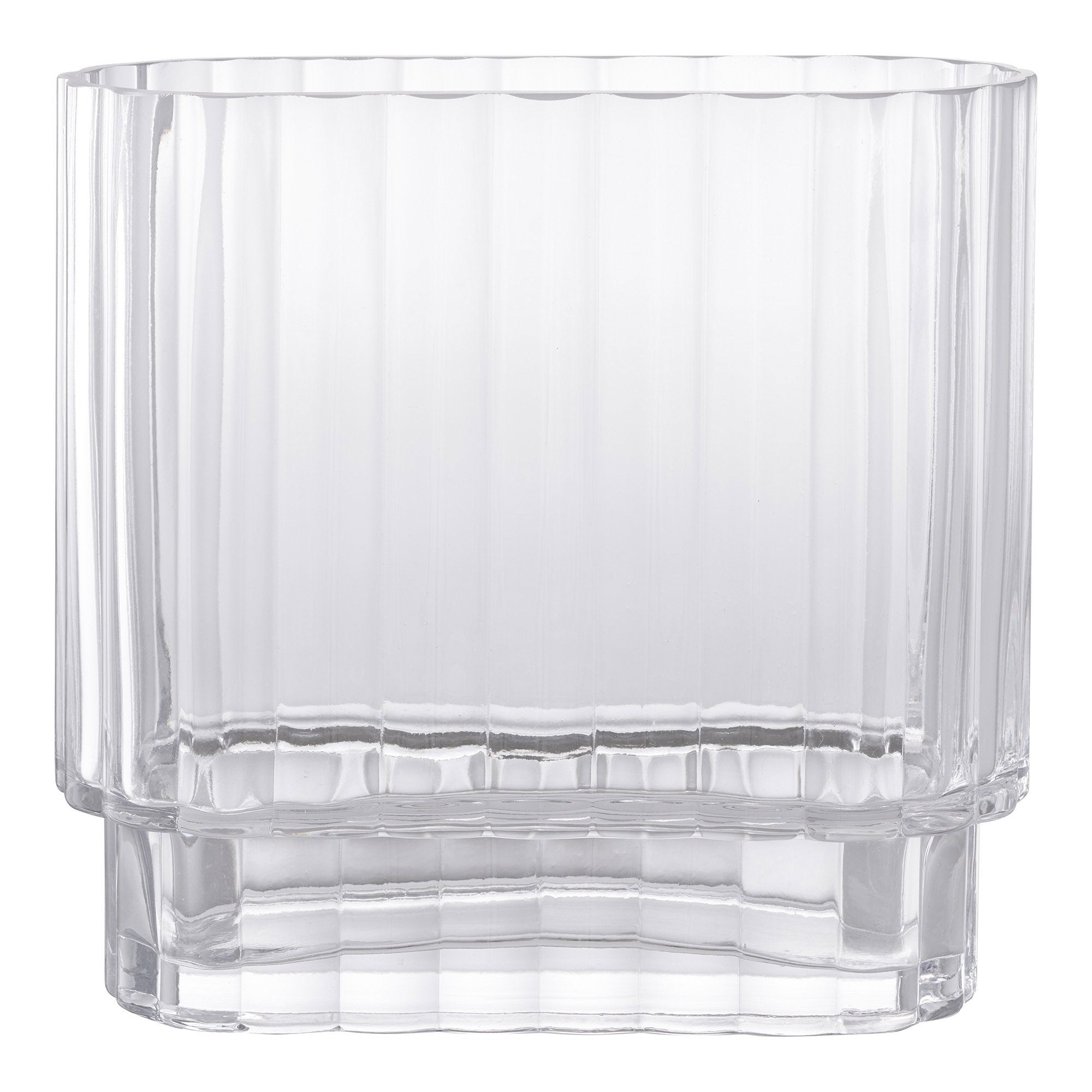 Vaas - Glas, transparant 20x9x19,5 cm