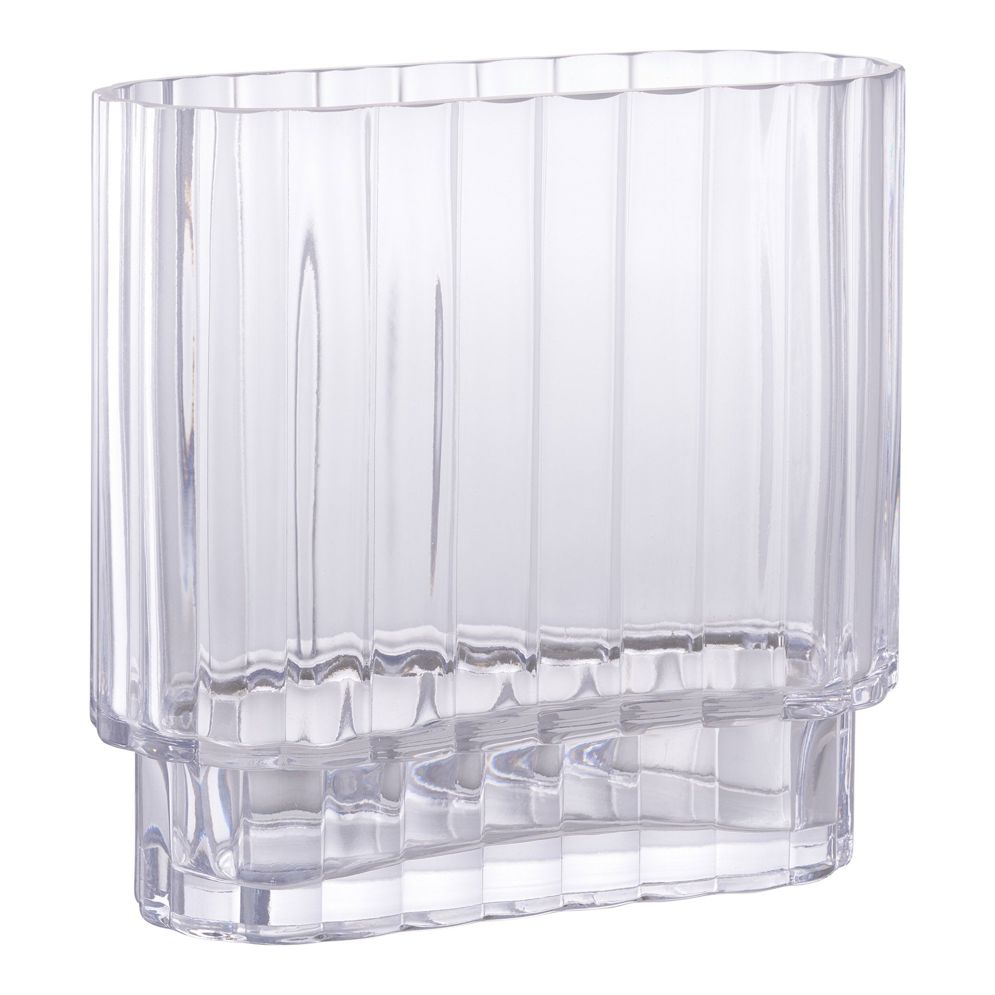Vaas - Glas, transparant 20x9x19,5 cm