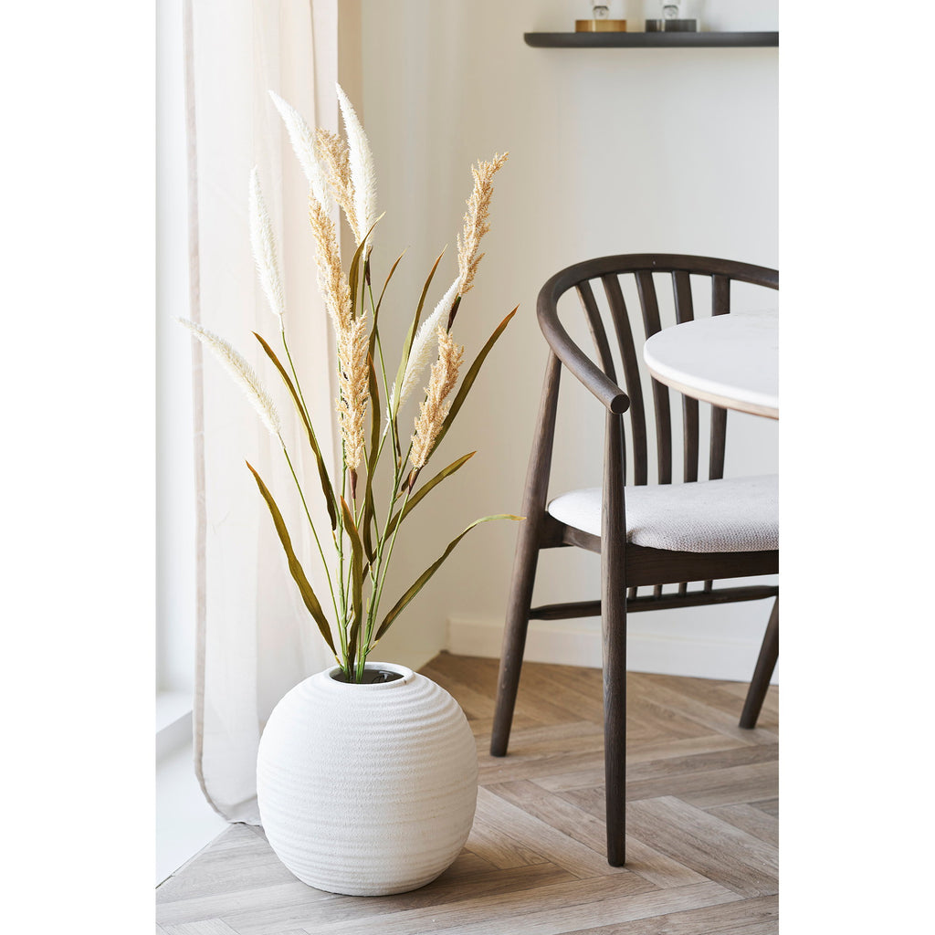 Vaas - Keramiek, wit Ø30x28,5 cm