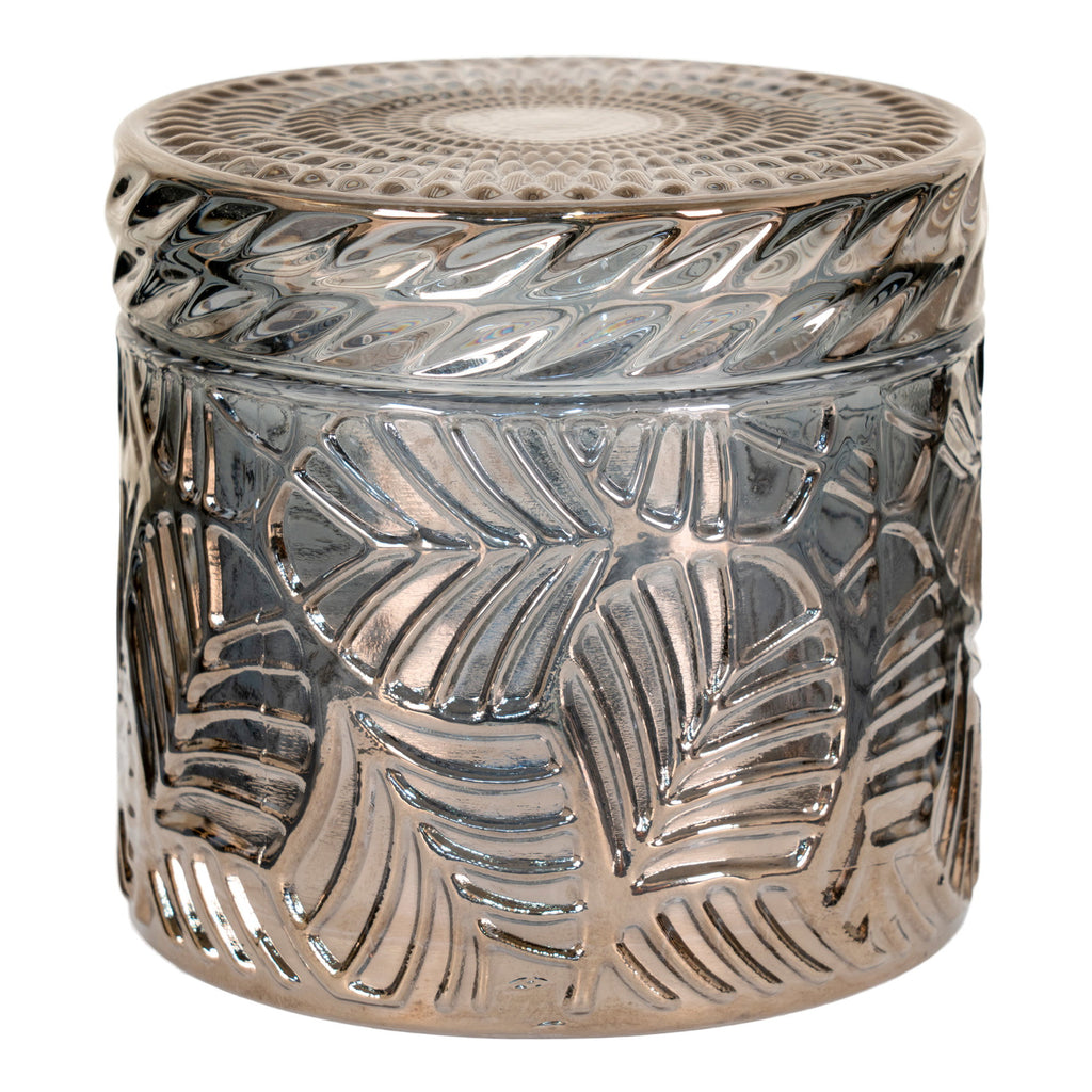 Potten - Glas, gerookte kleur (set van 2)
