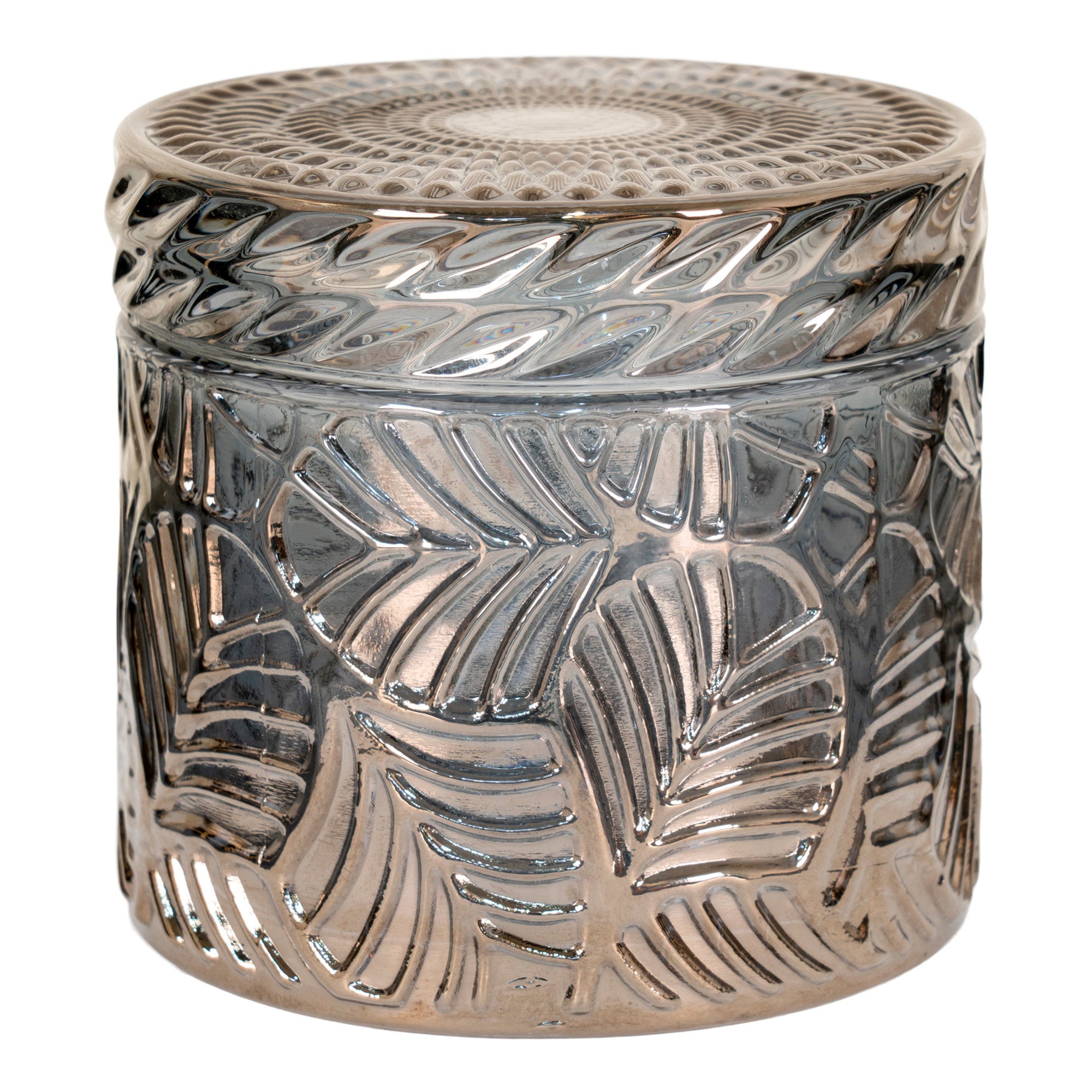 Potten - Glas, gerookte kleur (set van 2)