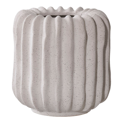 Bloempot - Bloempot, keramiek, grijs Ø15x15 cm - Noël Home