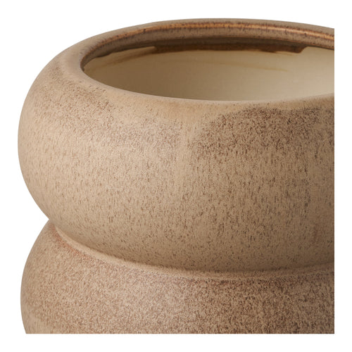 Bloempot - Bloempot, keramiek, bruin Ø19x17,5 cm - Noël Home