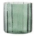 Bloempot - Bloempot, glas, posygroen, ø15x15 cm