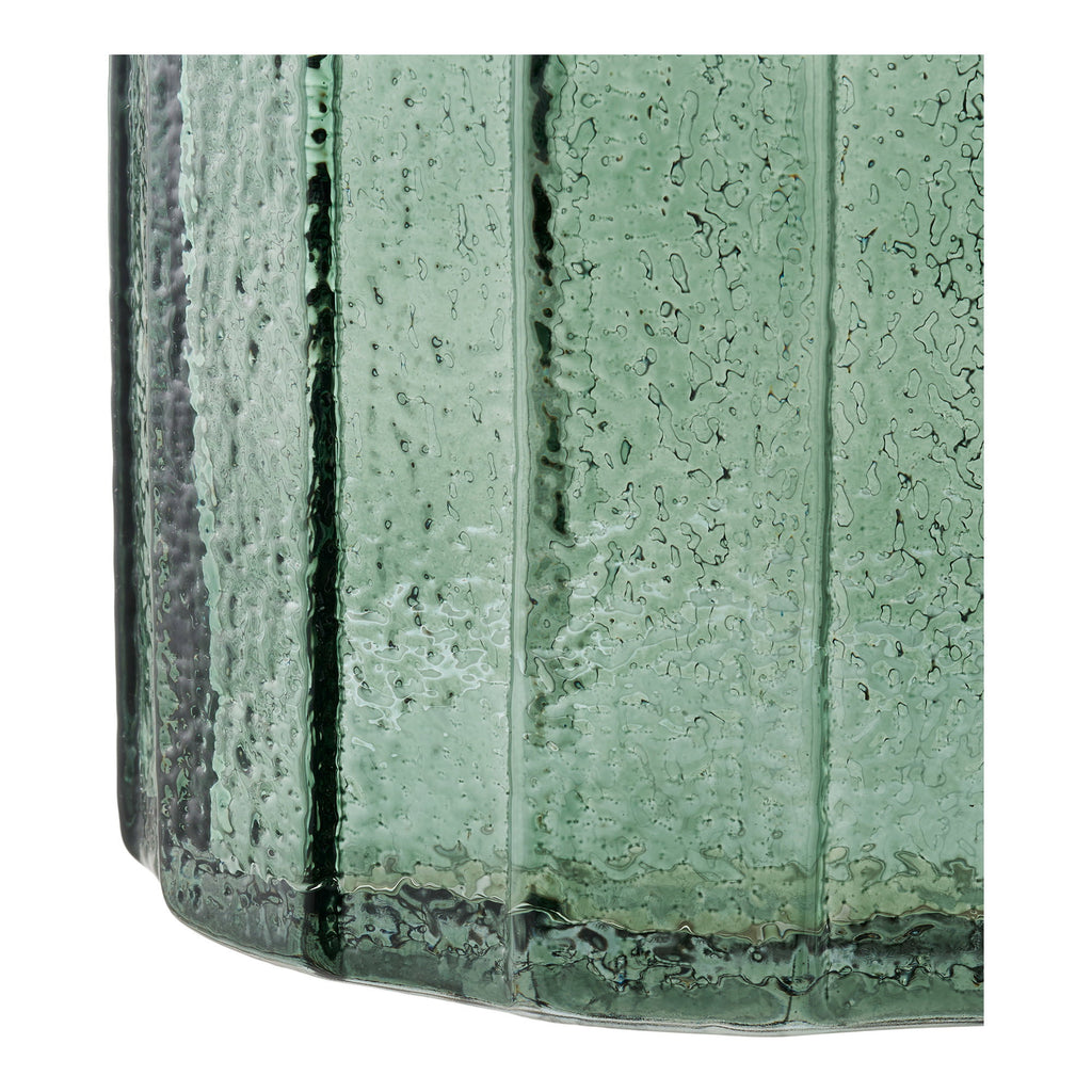 Bloempot - Bloempot, glas, posygroen, ø15x15 cm